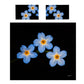 Forget Me Not Duvet Cover Set by Annette Heymans
