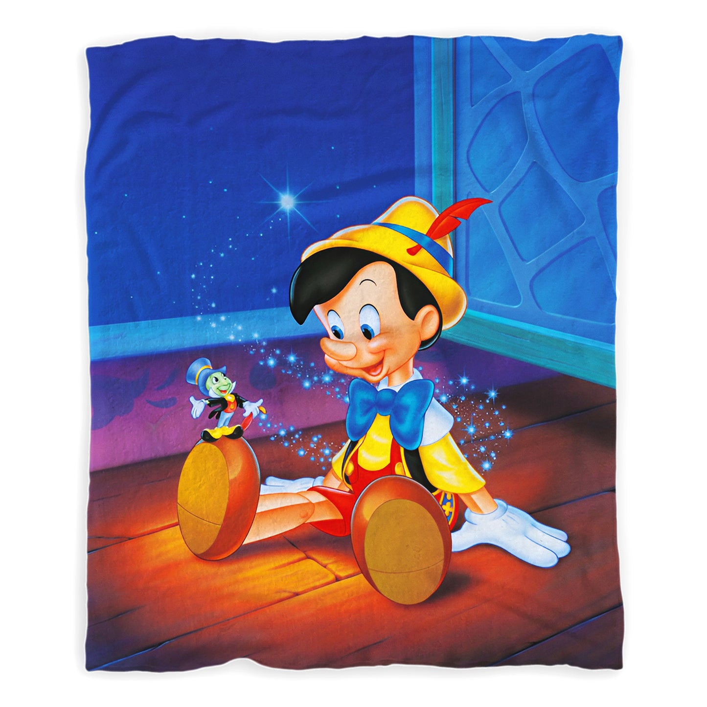 Wooden Boy Toddler Fleece Blanket