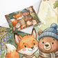 Woodland Animal Friends Cot Set