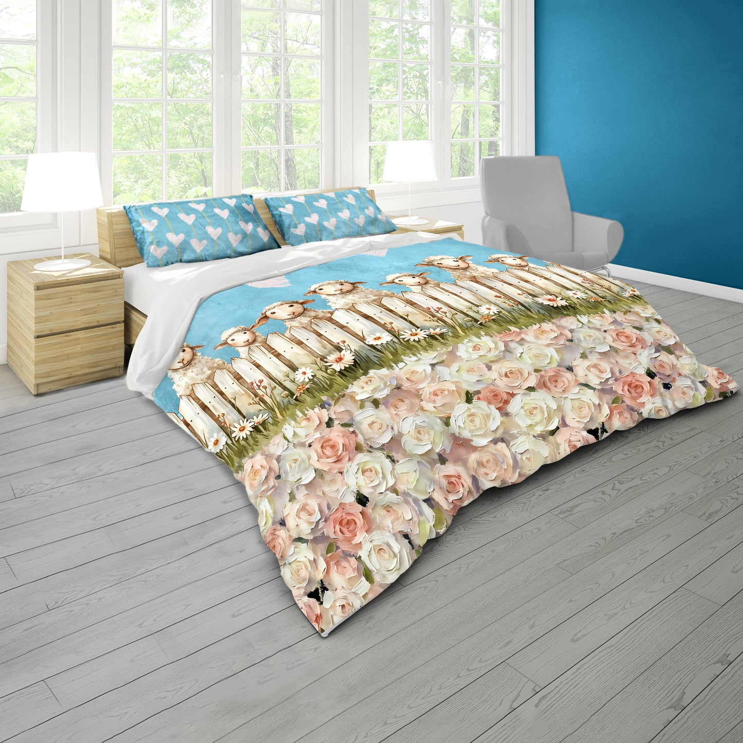 Woolly Sheep Duvet Cover Set