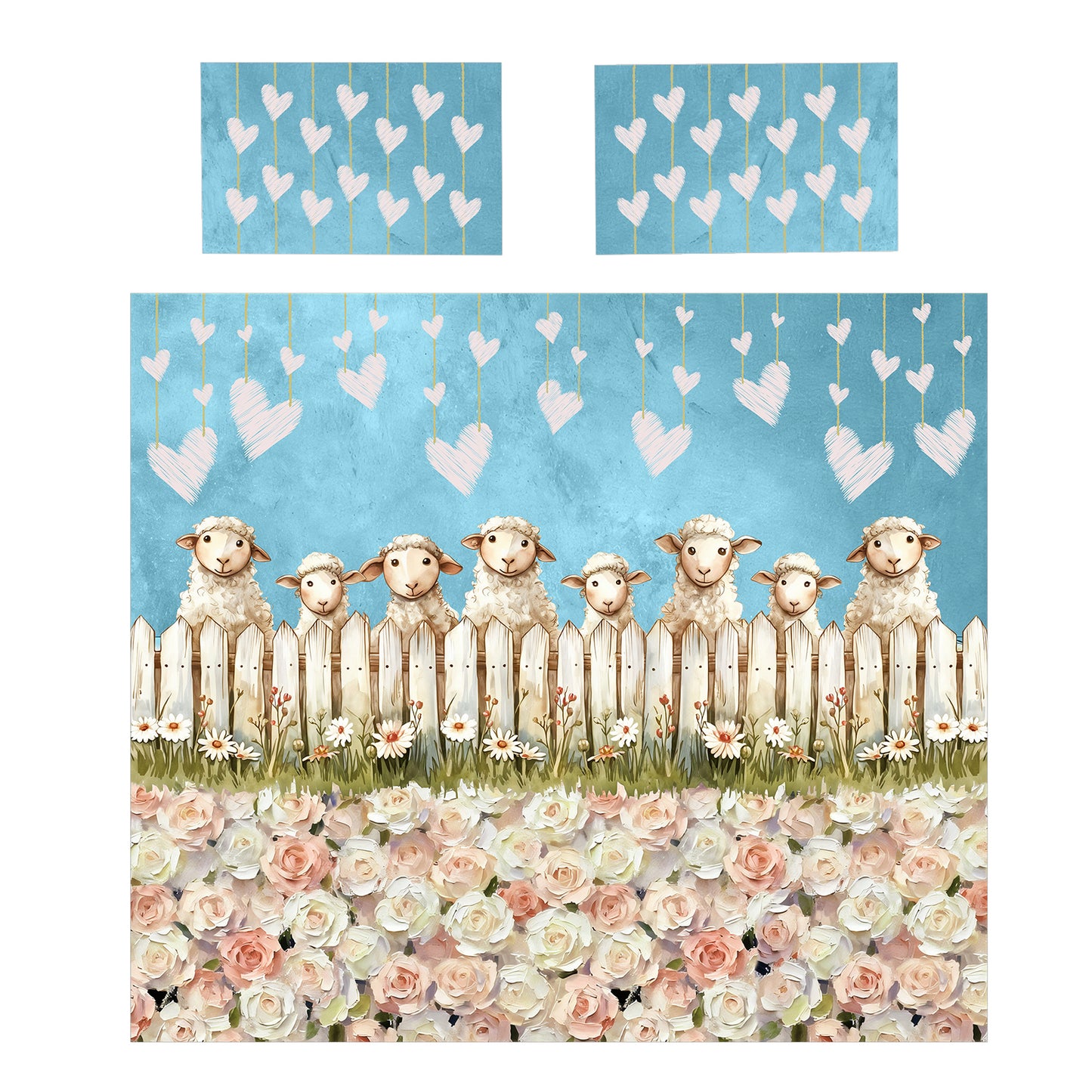 Woolly Sheep Duvet Cover Set