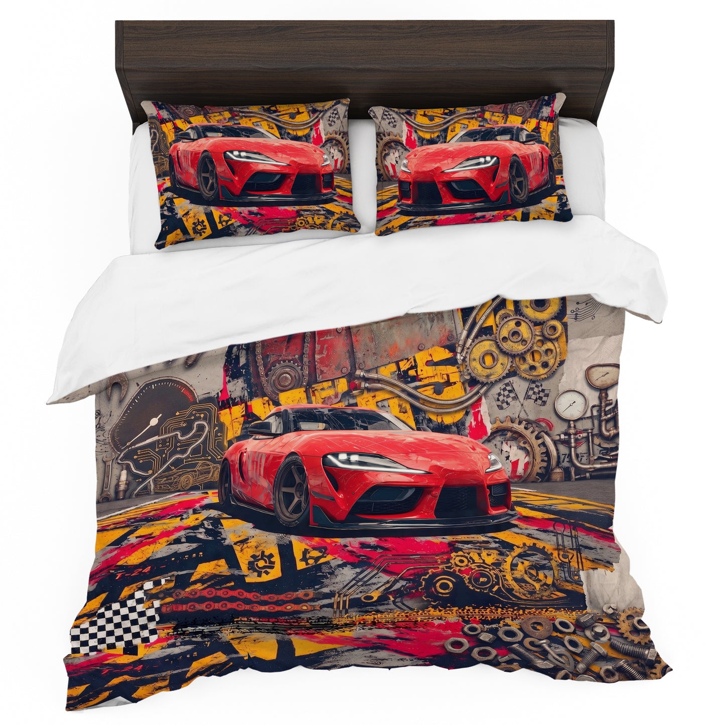 Workshop Racing Duvet Cover Set