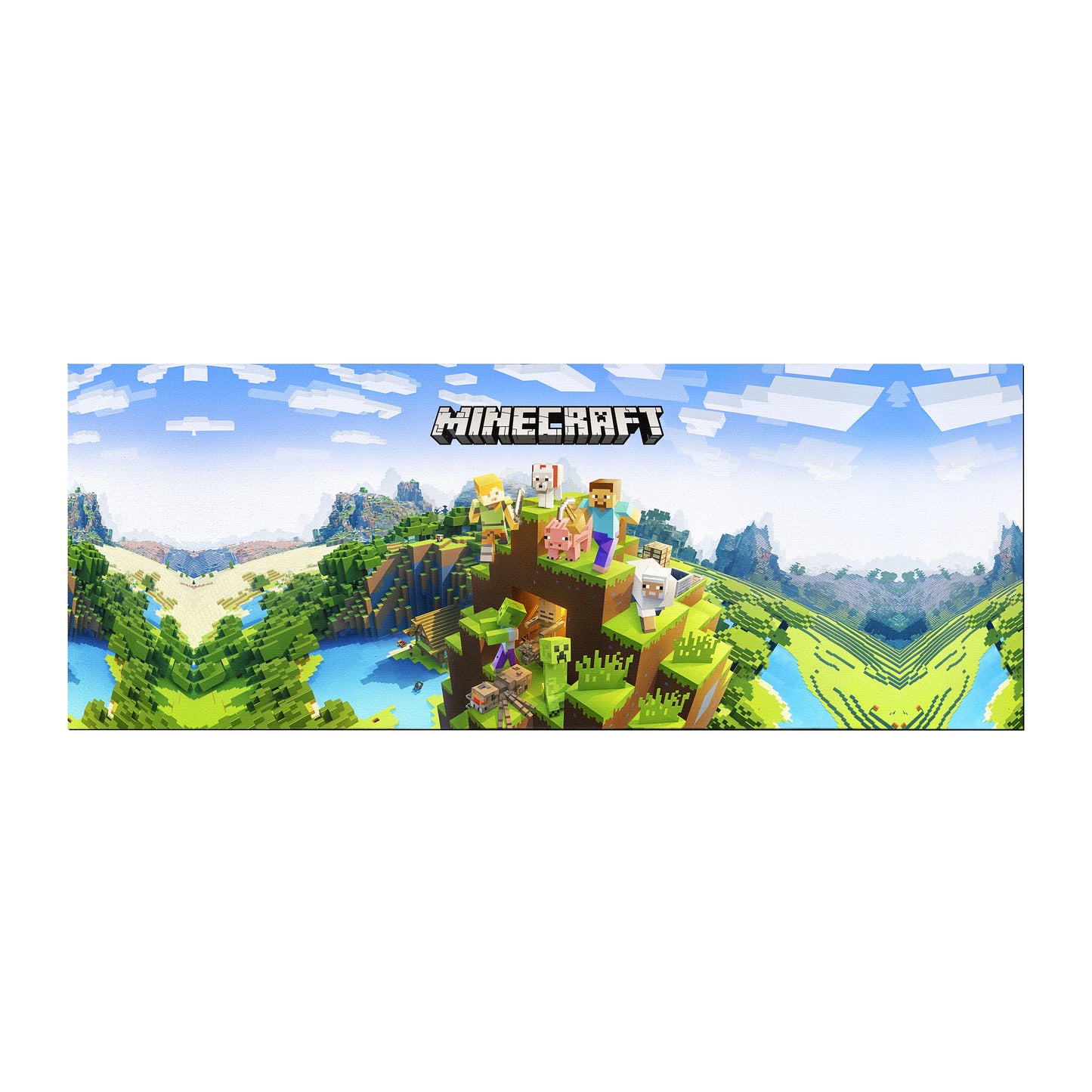 World of Minecraft Desk Pad