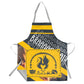 Yellow Braaaaai Medium Length Apron