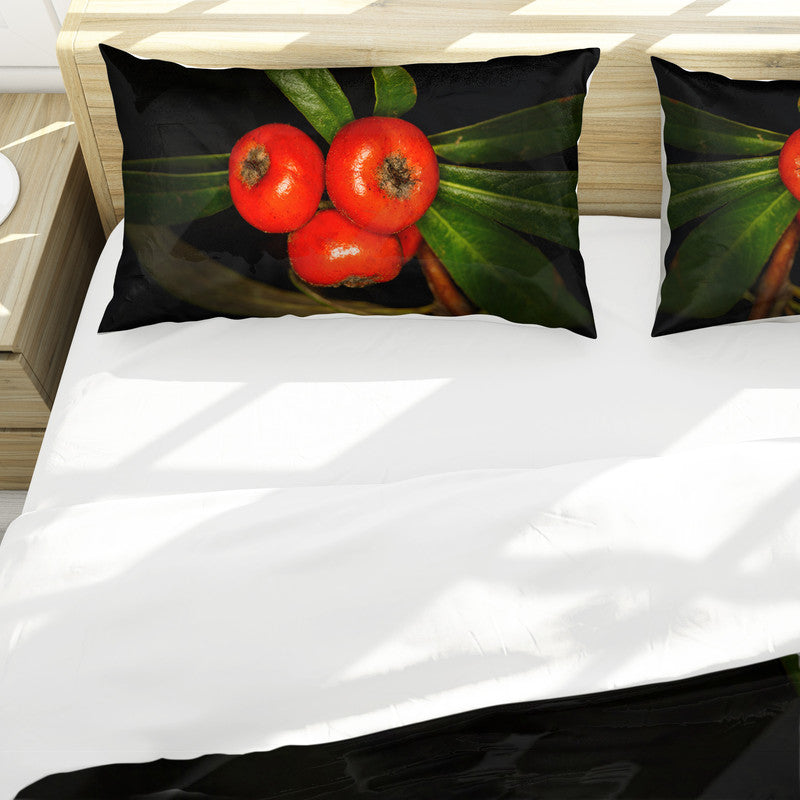 Yellow Firethorn Duvet Cover Set by Annette Heymans