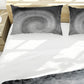Yellow Dahlias Vortex Painting Duvet Cover Set