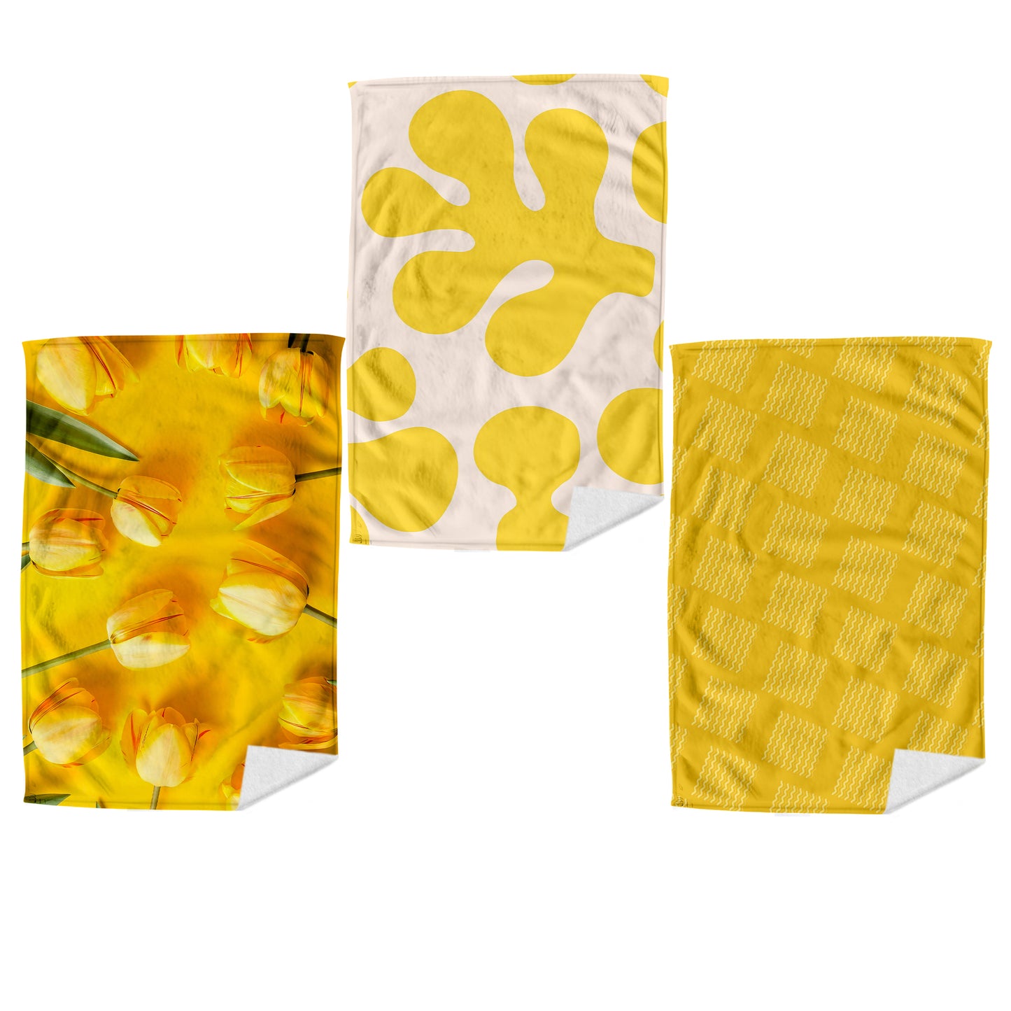 Yellow Dish Cloth (Set of 3)