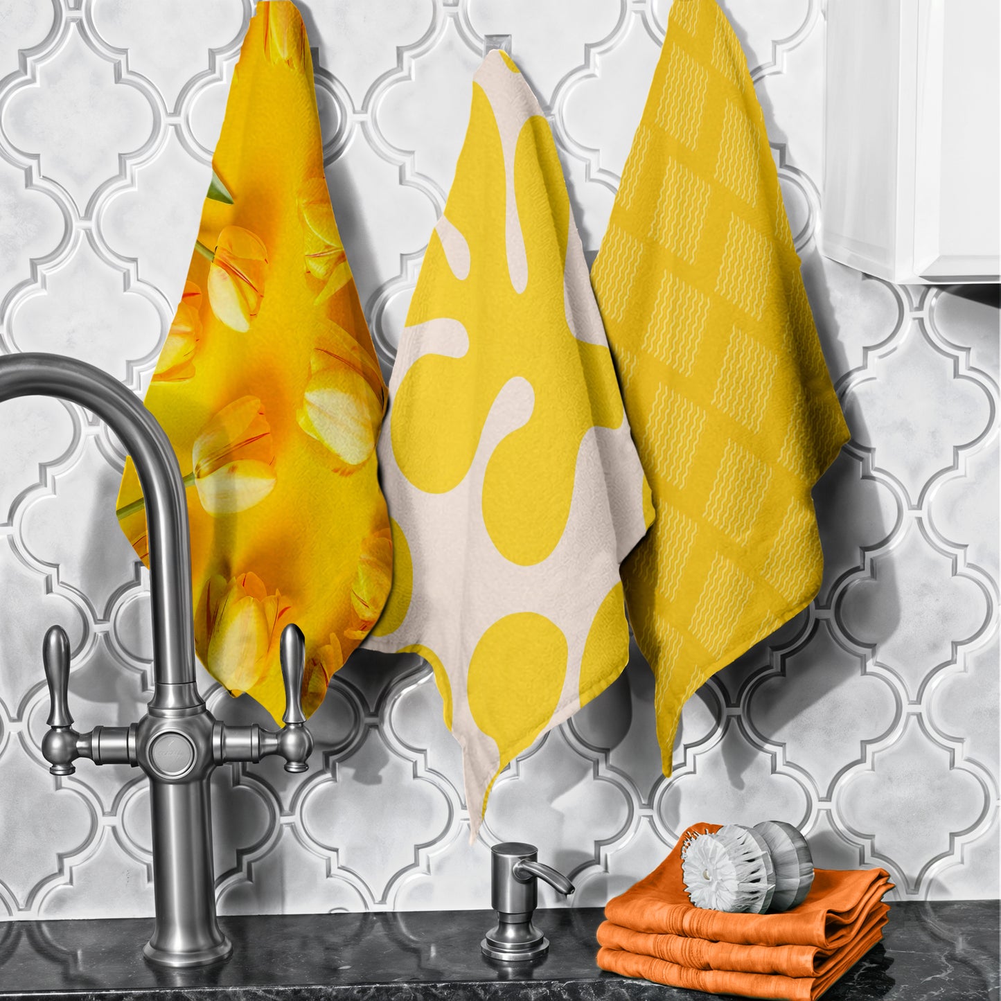 Yellow Dish Cloth (Set of 3)