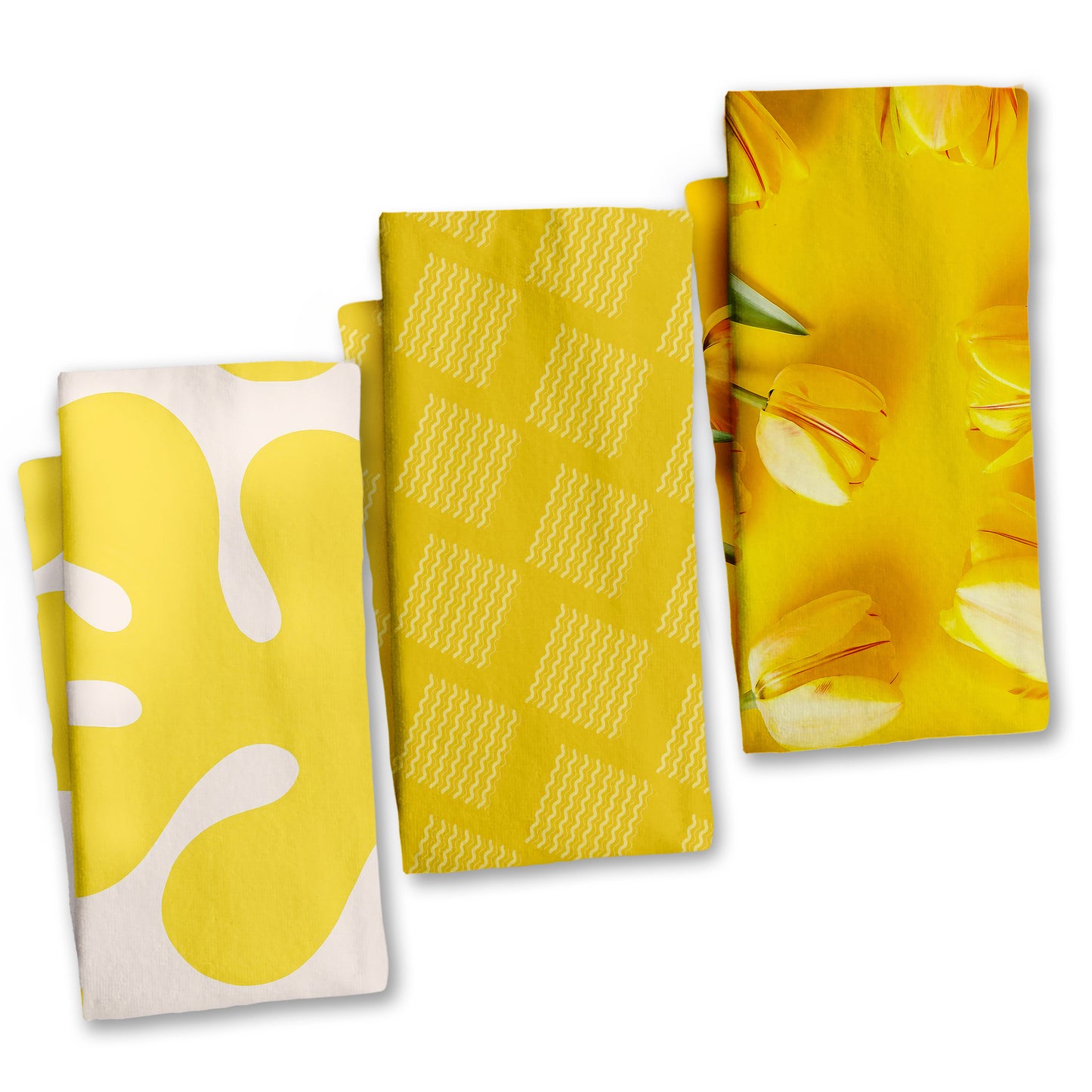 Yellow Dish Cloth (Set of 3)