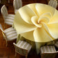 Yellow Folds 2,3m Round Tablecloth