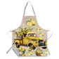 Yellow Lorrie Apron by Mark van Vuuren