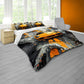 Yellow Porsche Duvet Cover Set