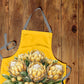 Yellow Protea on Yellow Apron by Mark van Vuuren