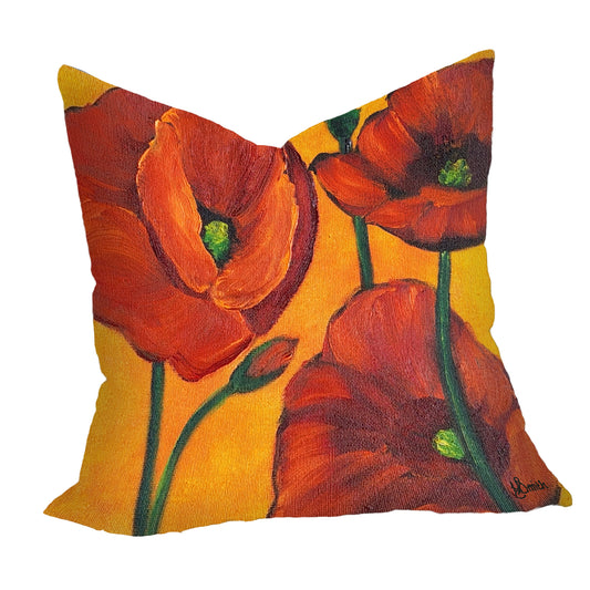 Open Poppies Luxury Scatter By Yolande Smith