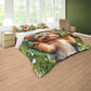 Yorkie Snuggle Duvet Cover Set
