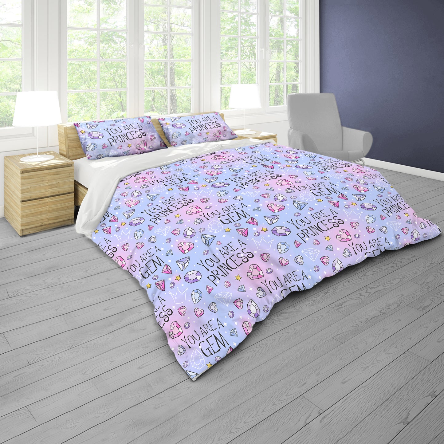 You Are A Princess Kids Duvet Cover Set