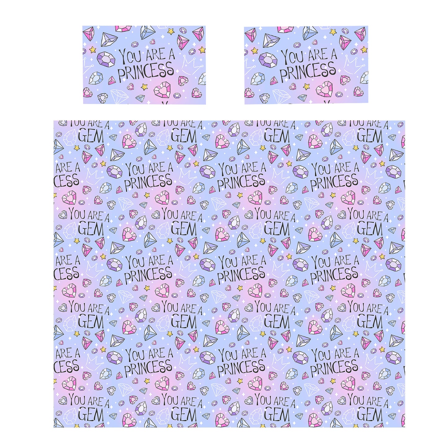 You Are A Princess Kids Duvet Cover Set