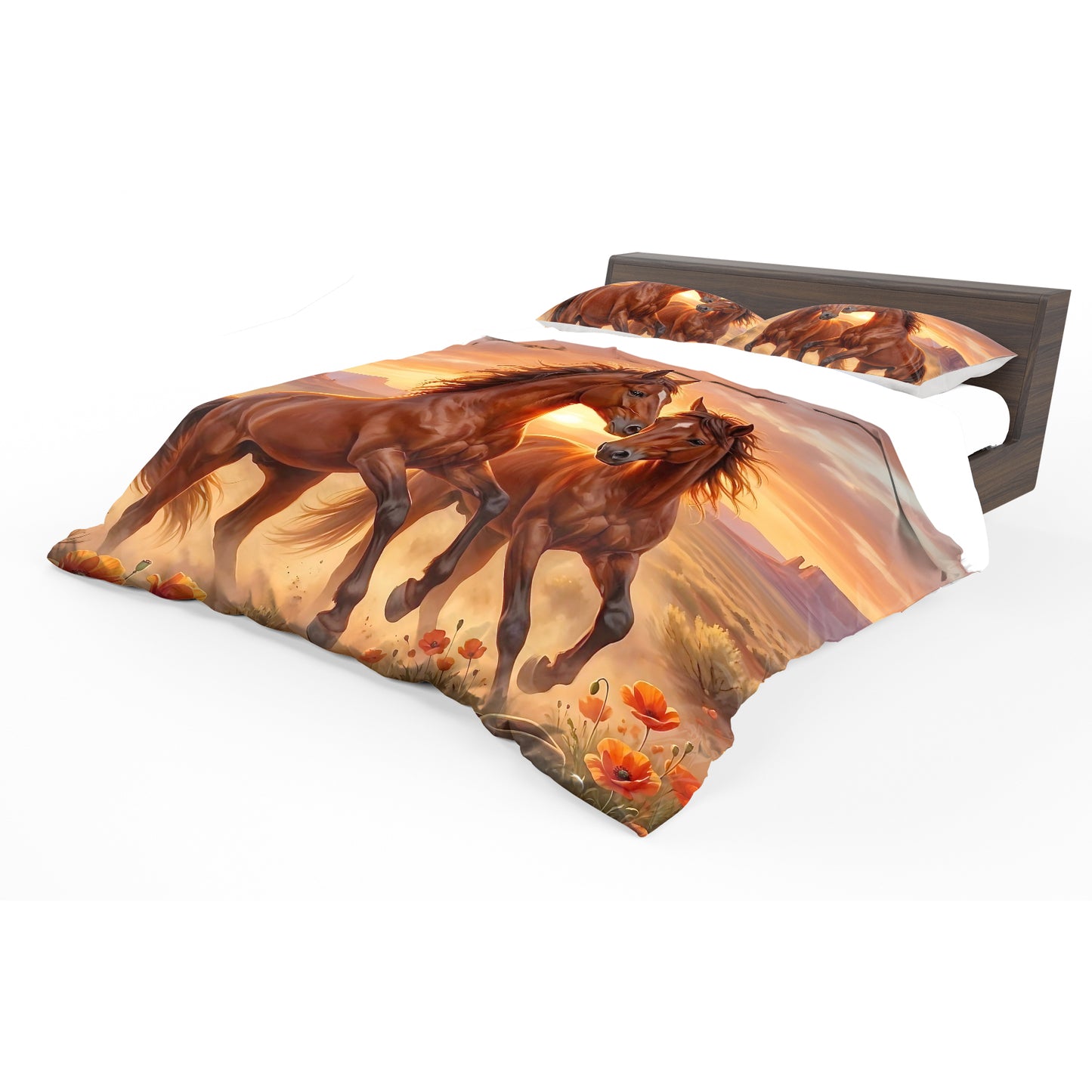 Young Horses Duvet Cover Set