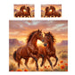 Young Horses Duvet Cover Set