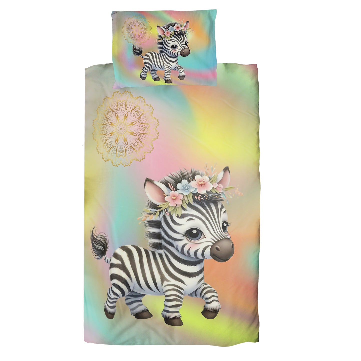 Zebra Cot Duvet Set