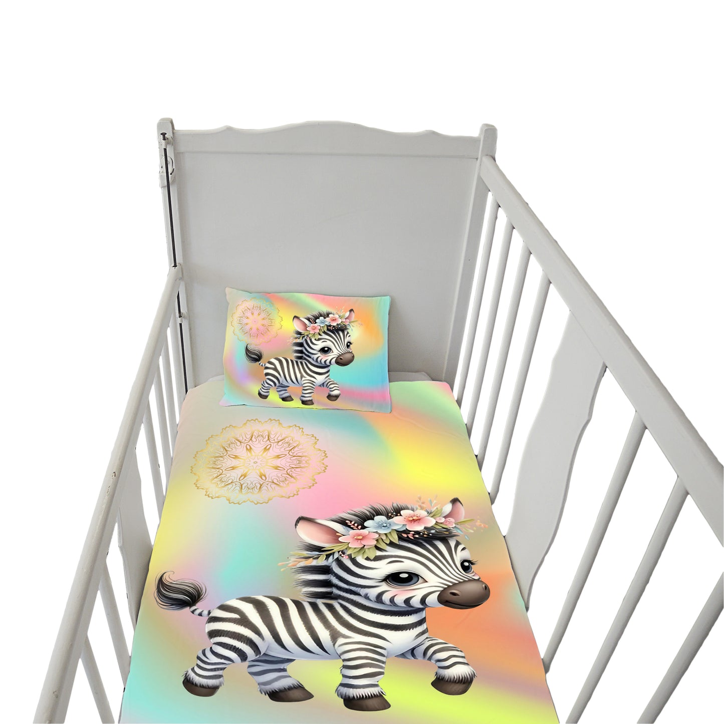 Zebra Cot Duvet Set