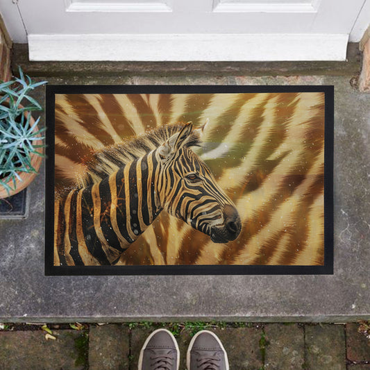 Zebra Door Mat