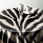 Zebra Print Round Tablecloth