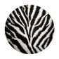 Zebra Print Round Tablecloth