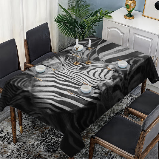 Zebra Stripes By Annette Heymans Rectangle Tablecloth