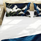 Zebra and Black & White Calla Lily Duvet Cover Set