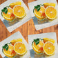 Zesty Citrus Burst Napkins by Wikus Schalkwyk