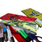 Zip & Go Marvel Superhero Pencil Bags Set of 3