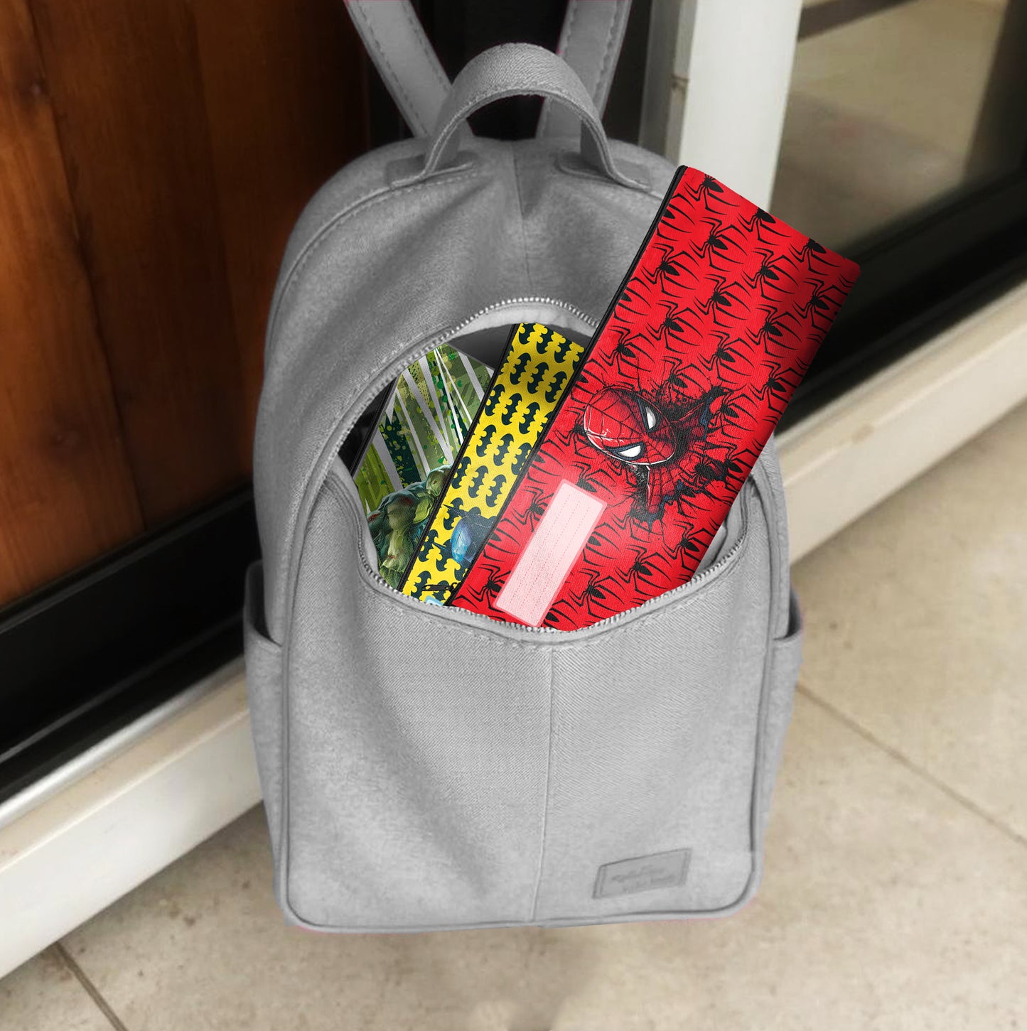 Zip & Go Marvel Superhero Pencil Bags Set of 3