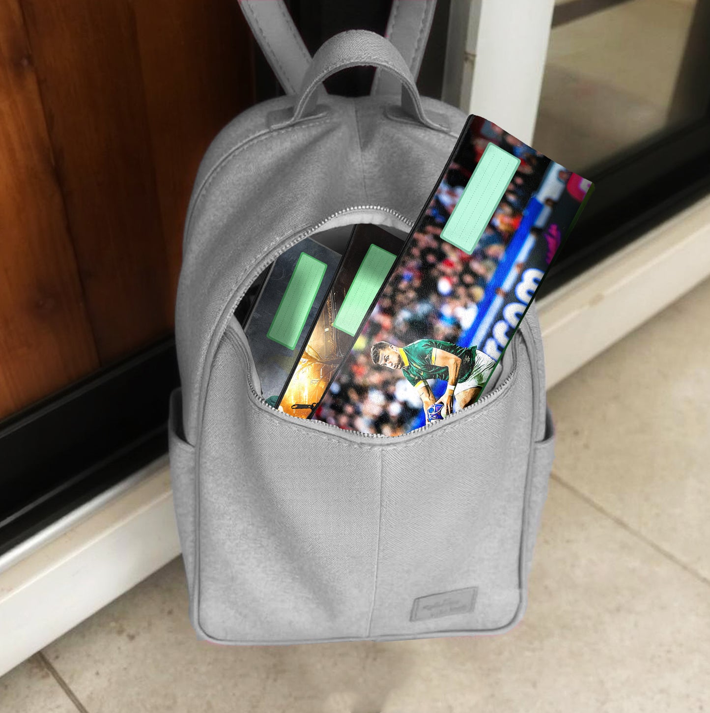 Zip & Go Rugby Legends Pencil Bags Set of 3