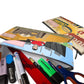 Zip & Go Rugby Pencil Bags Set of 3