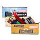 Zip & Go Rugby Pencil Bags Set of 3