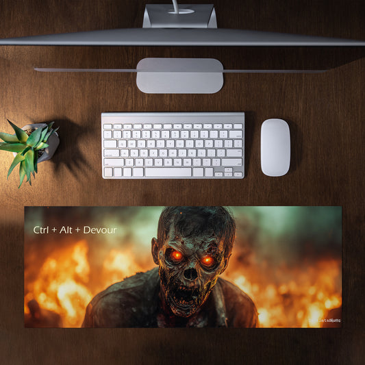 Zombie Desk Pad by Wikus Schalkwyk