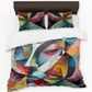 Abstract Cubism By Wikus Schalkwyk Duvet Cover Set