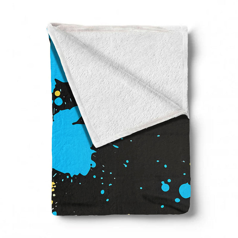 Colourful Comic Book Light Weight Fleece Blanket By Wikus Schalkwyk