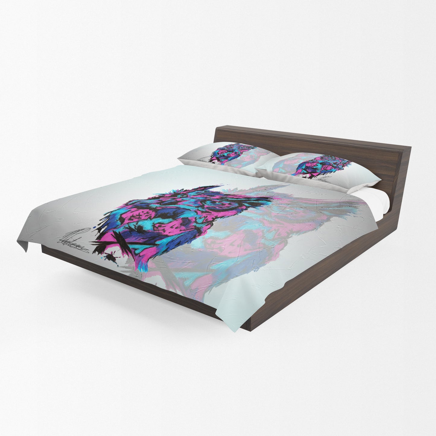 Bright Owl By Nathan Pieterse Duvet Cover Set