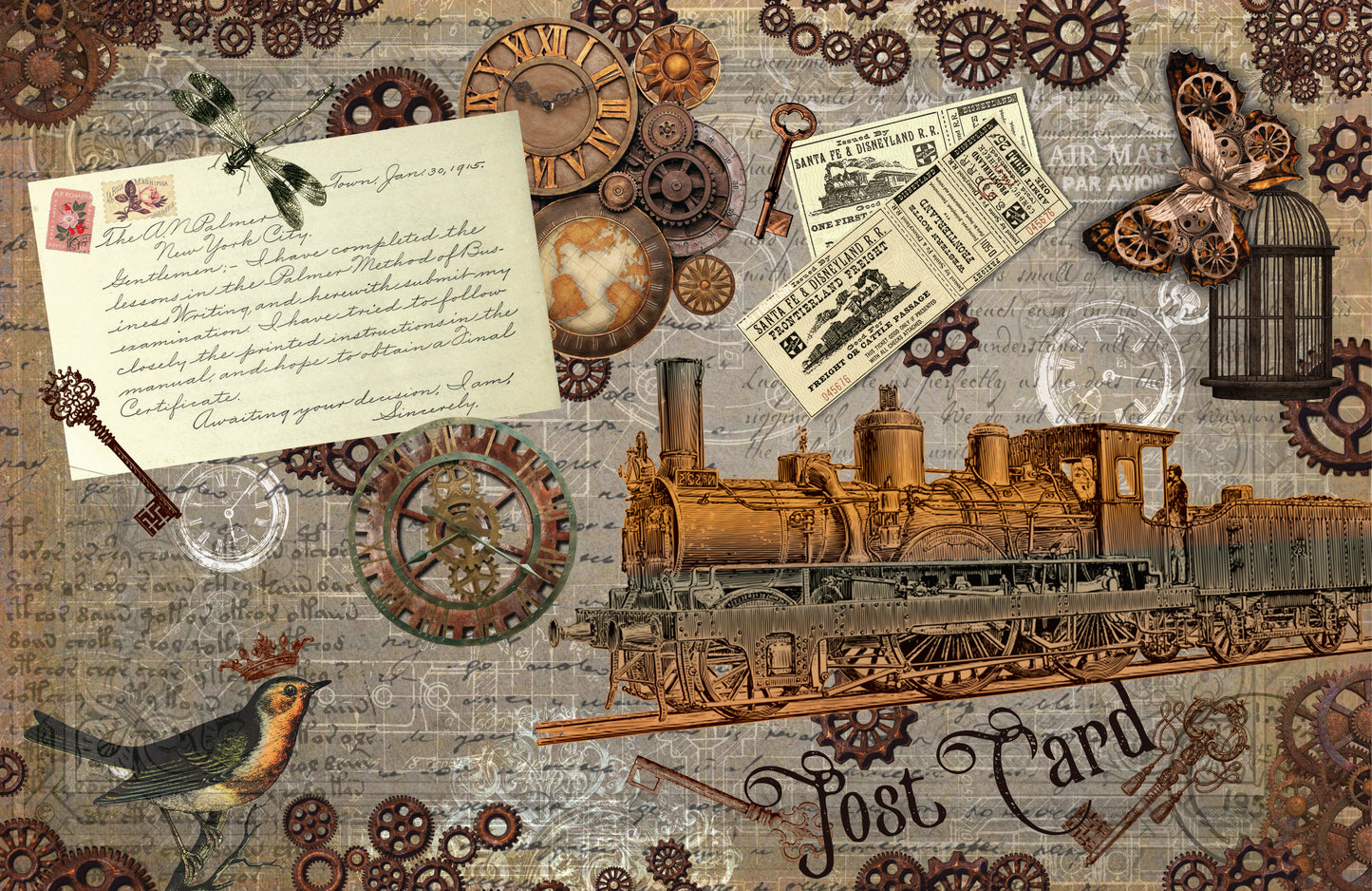Decoupage #14