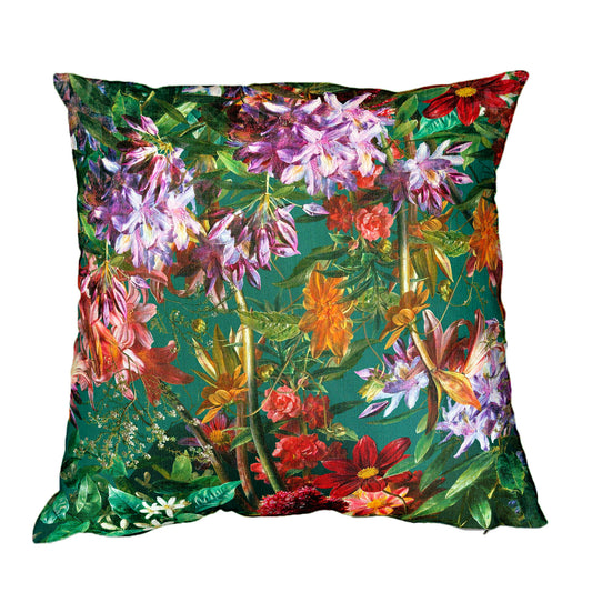 Emerald Green Floral Mix Luxury Scatter By Mark Van Vuuren