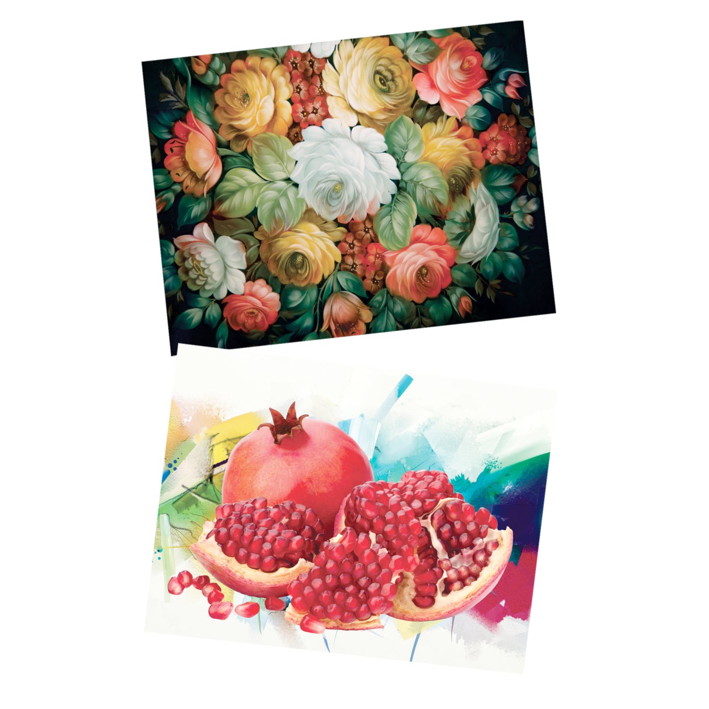 Decoupage Tear Resistant Transfers - Flowers and Fruit 60cm x 80cm