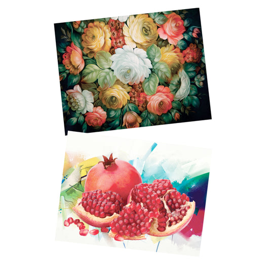 Decoupage Tear Resistant Transfers - Flowers and Fruit 60cm x 80cm