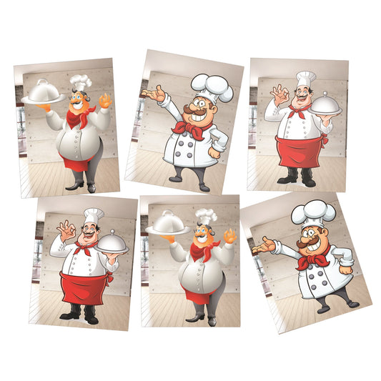 Decoupage Tear Resistant Transfers - Fat Friendly Chiefs A4 or A5