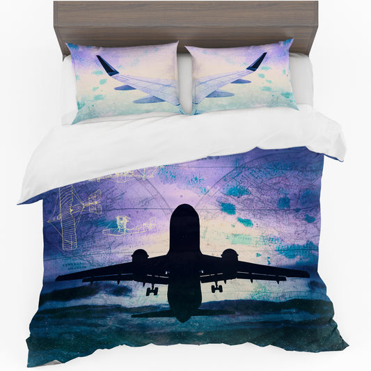 Aviation Duvet Cover Set