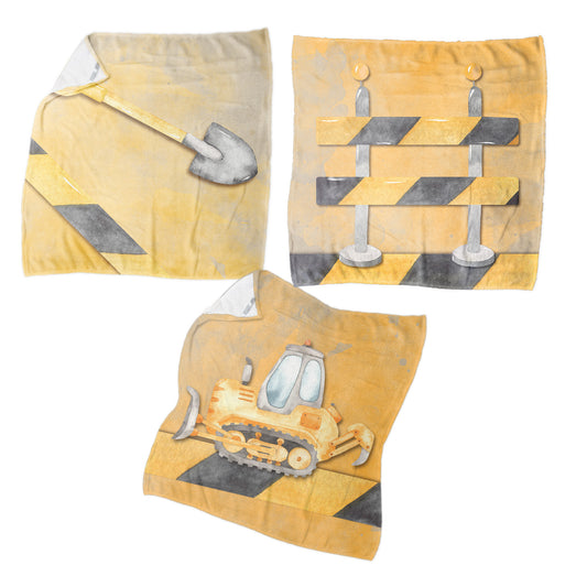 Constuction Theme Dribble Cloth (Spoegdoek)