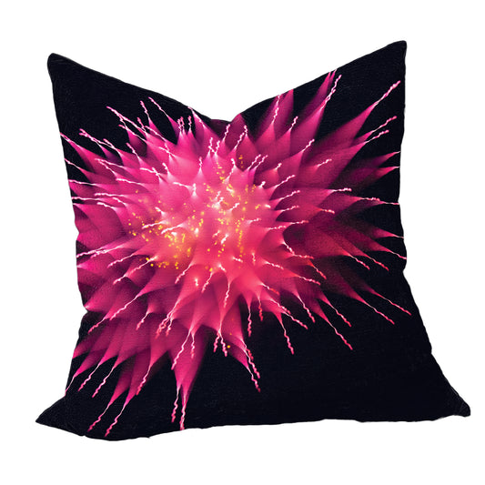 Abstract Pink Flower Lights Luxury Scatter
