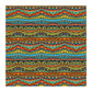African Striped Square Tablecloth