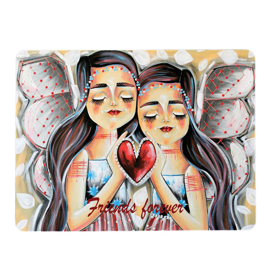 Angel Sisters Mouse Pad
